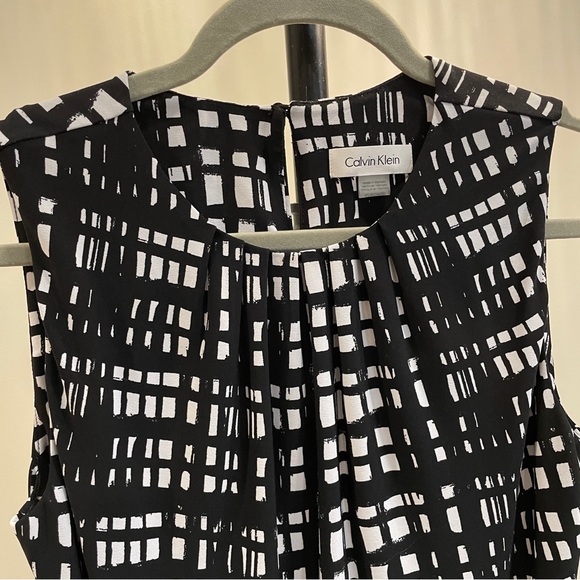Calvin Klein Sleeveless Blouse - Picture 3 of 3